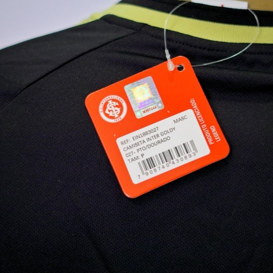 Camisa Internacional Símbolo Goldy Preto - Masculino