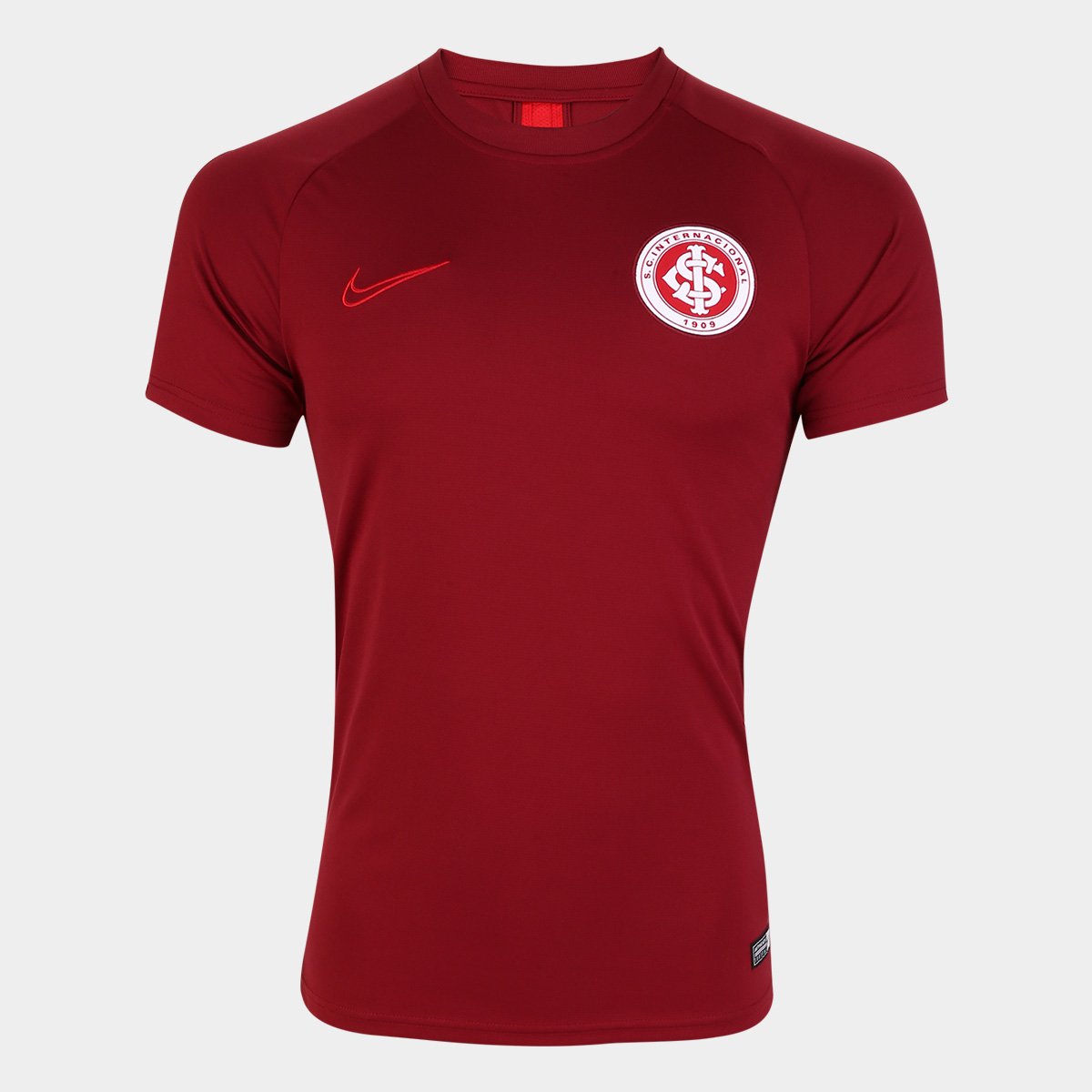 Camisa Internacional Treino 19 20 Nike Masculina Branco Vermelho Loja Do Inter