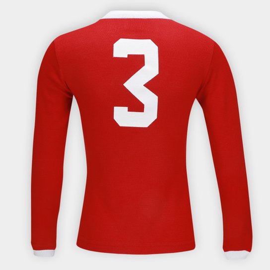 Camisa Manga Longa Internacional Retrô Feminina