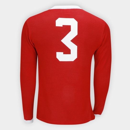 Camisa Manga longa Internacional Retrô Masculina