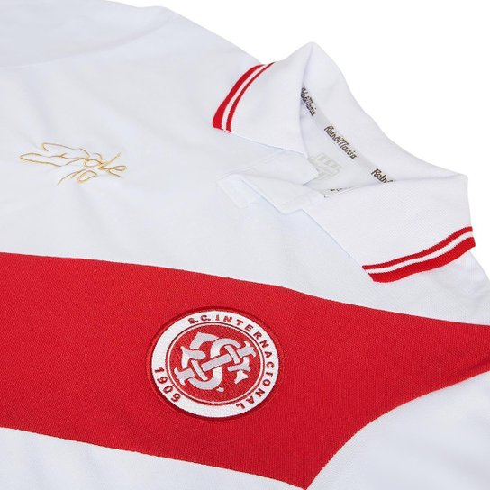 Camisa Polo Internacional D'Alessandro Branca Masculina