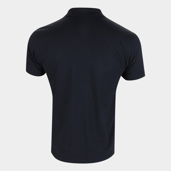 Camisa Polo Internacional Gold Retrô Mania Masculina - Preto