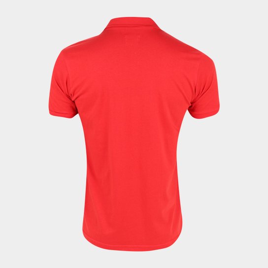 Camisa Polo Internacional Retrô Mania Masculina - Vermelho