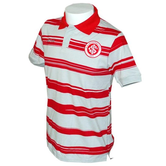 Camisa Polo Listrada do Internacional Plus Size IN09004V