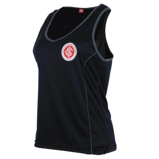 Camisa Regata Internacional FC Feminina Dia a Dia Torcedor