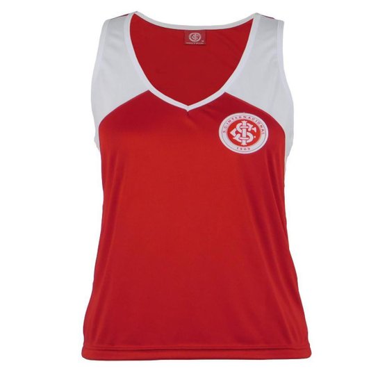 Camisa Regata Internacional FC Feminina Dia a Dia Torcedor
