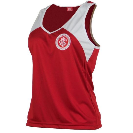 Camisa Regata Internacional FC Feminina Dia a Dia Torcedor