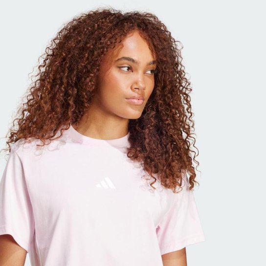 Camiseta Adidas 3 Listras Feminina
