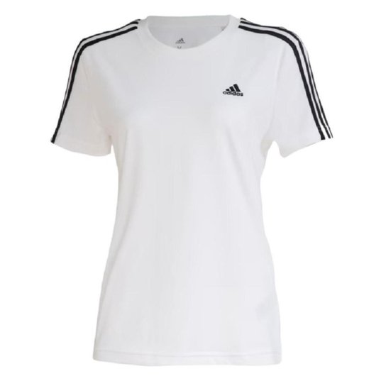 Camiseta Adidas 3 Stripes Feminina