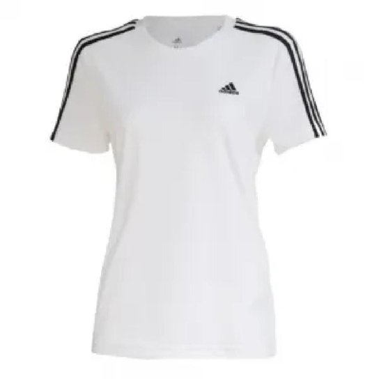 Camiseta Adidas 3 Stripes Feminina