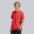 Camiseta Adidas 3 Stripes Vermelha e Preta - Vermelho