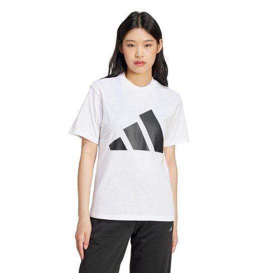 Camiseta Adidas Algodão Essentials Big Logo Feminina