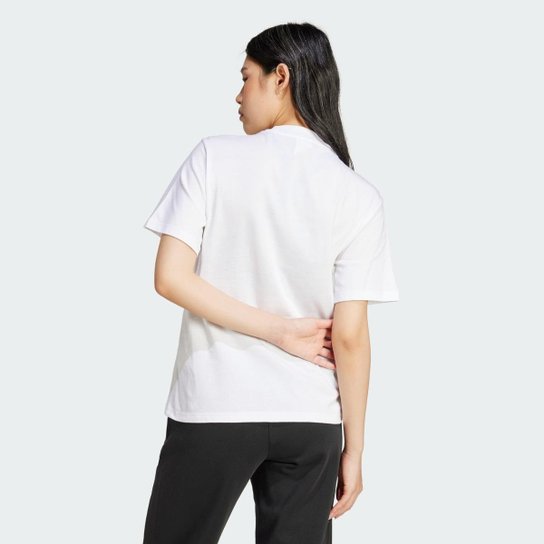 Camiseta Adidas Algodão Essentials Big Logo Feminina