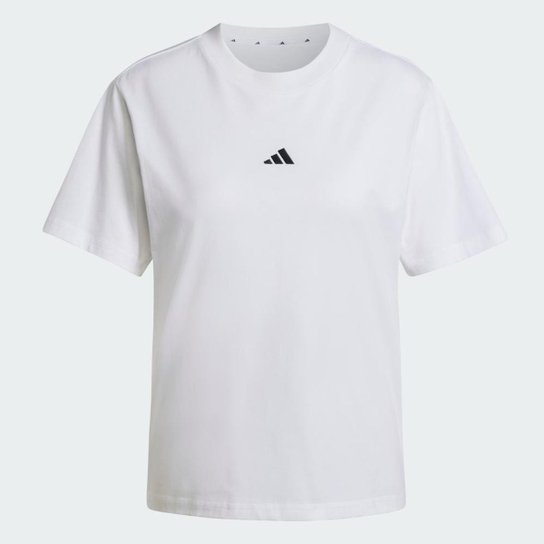 Camiseta Adidas Algodão Essentials Small Logo Feminina
