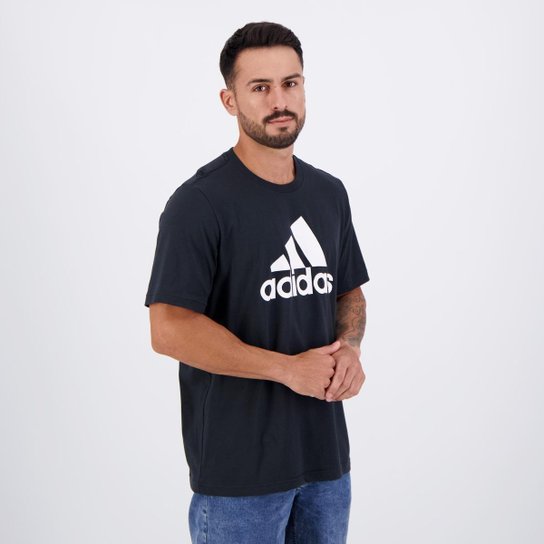Camiseta Adidas Big Logo Preta