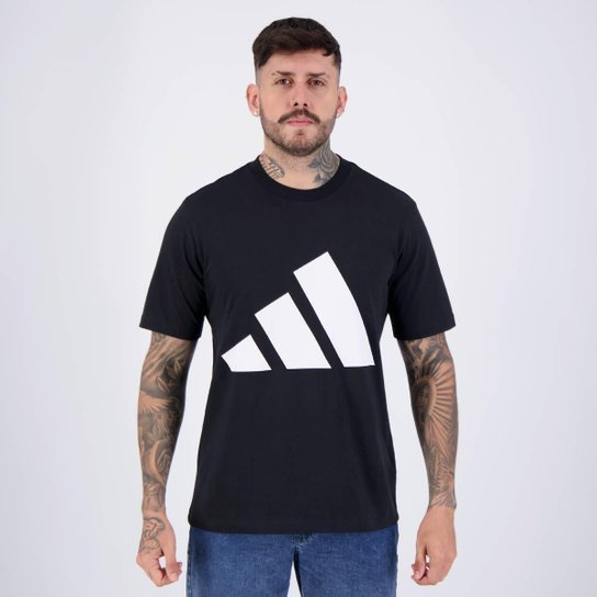 Camiseta Adidas Big New Logo Preta