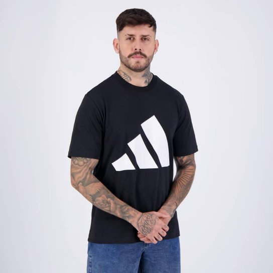 Camiseta Adidas Big New Logo Preta