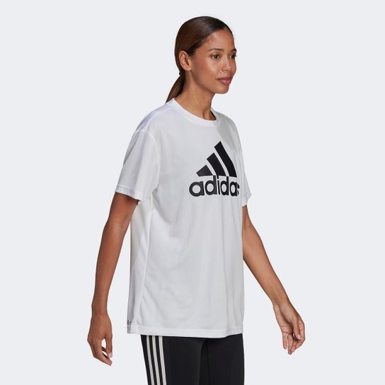 Camiseta Adidas Boyfriend Logo Feminina