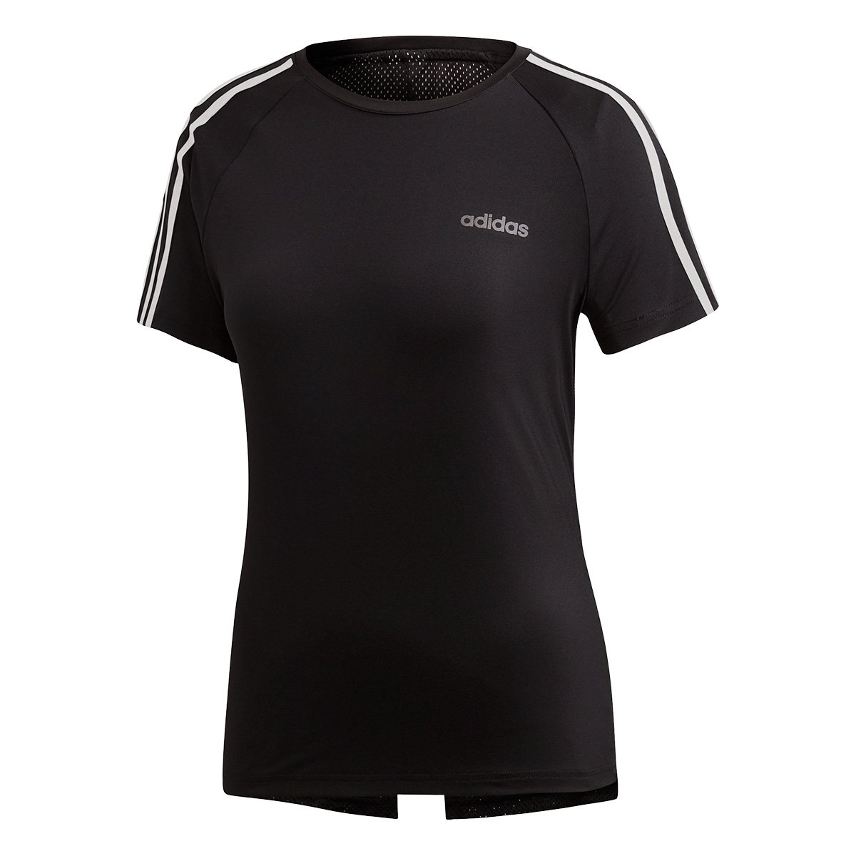 camiseta adidas stripes feminina