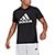 Camiseta Adidas D2M Logo Feelready Masculina - Preto+Branco