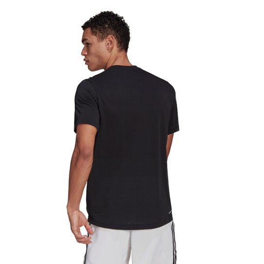 Camiseta Adidas D2M Logo Feelready Masculina