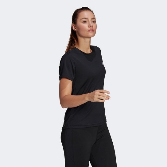Camiseta Adidas D2M Sport Feminina