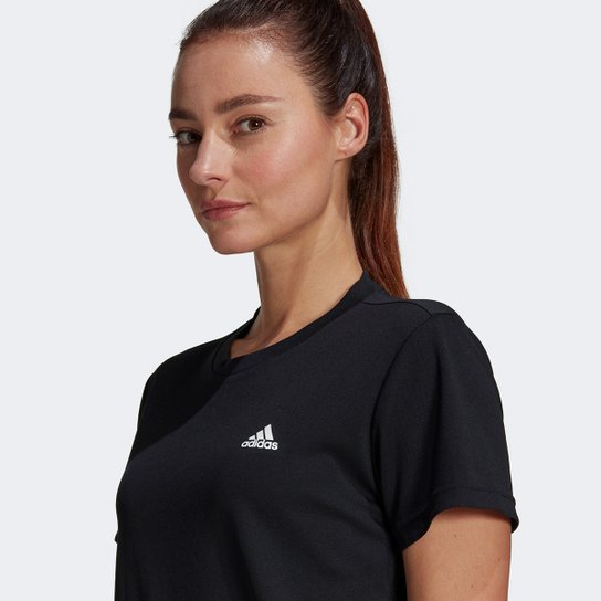Camiseta Adidas D2M Sport Feminina