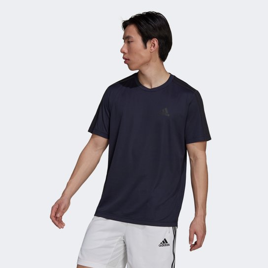 Camiseta Adidas Designed To Move 3-Stripes Masculina