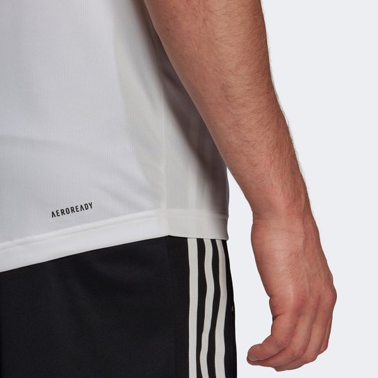 Camiseta Adidas Designed to Move Sport 3 Listras Masculina