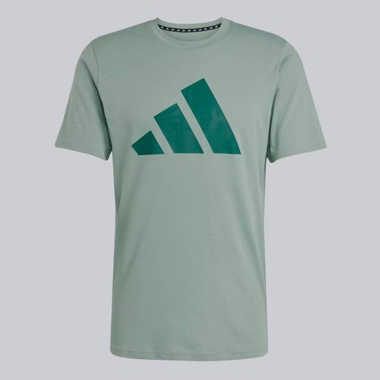 Camiseta Adidas Essentials Big Logo Verde