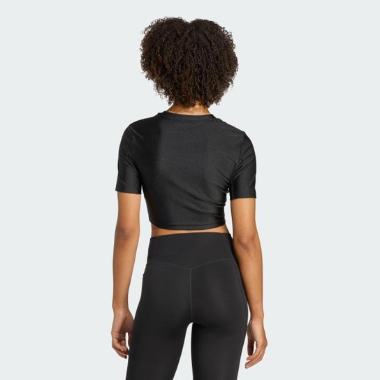 Camiseta Adidas Essentials de Treino Shine Feminina