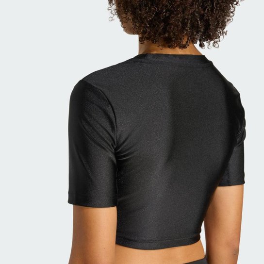 Camiseta Adidas Essentials de Treino Shine Feminina