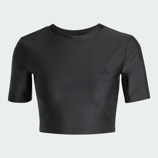 Camiseta Adidas Essentials de Treino Shine Feminina
