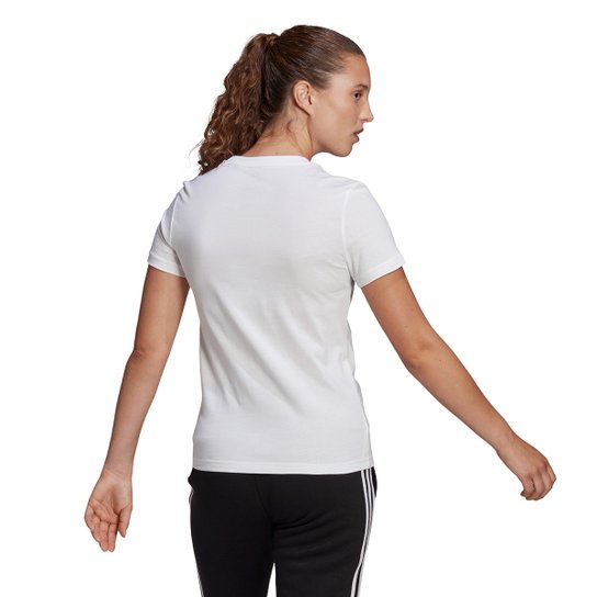 Camiseta Adidas Essentials Linear Feminina