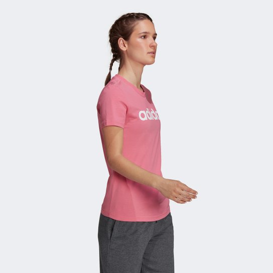 Camiseta Adidas Essentials Linear Feminina
