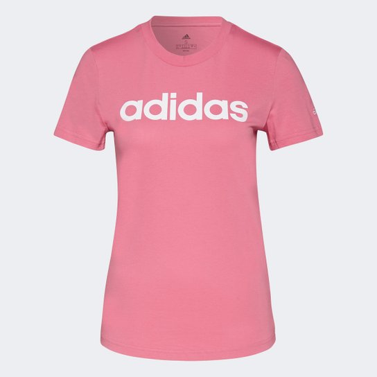 Camiseta Adidas Essentials Linear Feminina