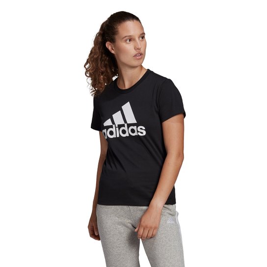Camiseta Adidas Essentials Logo Adidas Feminina
