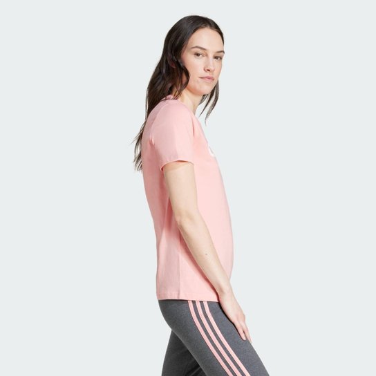 Camiseta Adidas Essentials Slim Logo Feminina
