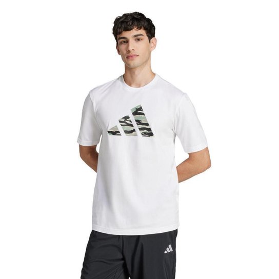 Camiseta Adidas Estampada Codes Camo Masculina