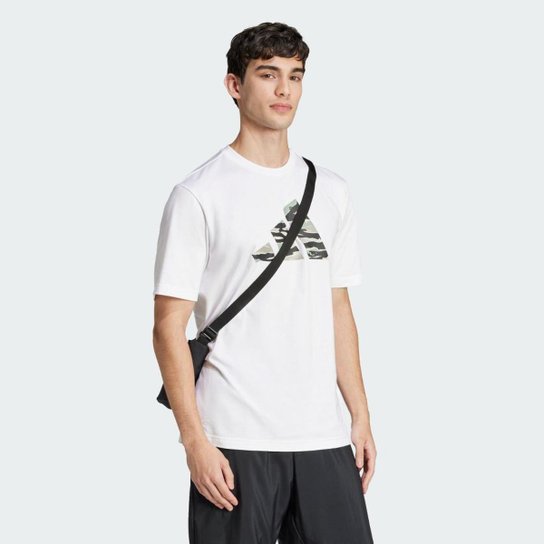 Camiseta Adidas Estampada Codes Camo Masculina
