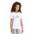 Camiseta Adidas Estampada Com Estampa Animal Junior Feminino. - Branco