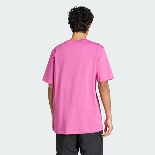 Camiseta Adidas Estampada Lounge Pastel Embroidery Masculina