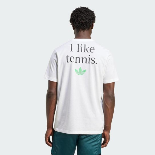 Camiseta Adidas Estampada Tennis Masculina