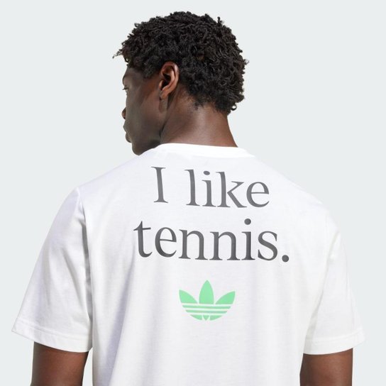 Camiseta Adidas Estampada Tennis Masculina
