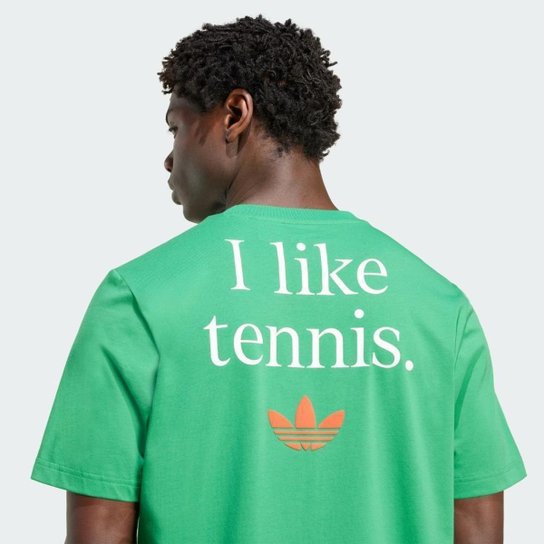 Camiseta Adidas Estampada Tennis Masculina