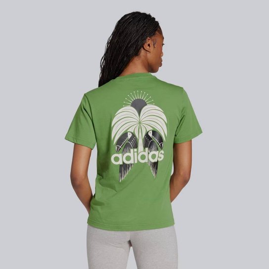Camiseta Adidas Grafica Farm Feminina