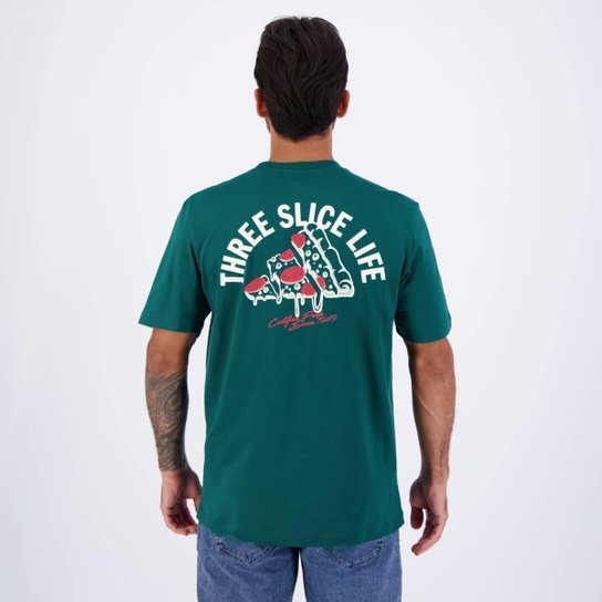 Camiseta Adidas Gráfica Pizza Verde