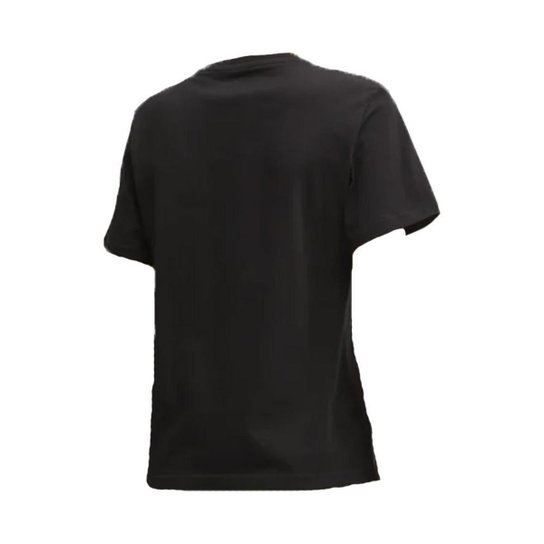 Camiseta Adidas Grafica Preta e Dourada Feminino