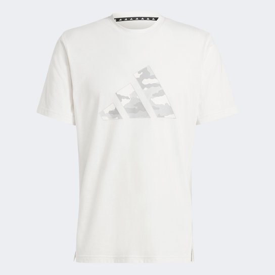 Camiseta Adidas Logo Camuflada Masculina