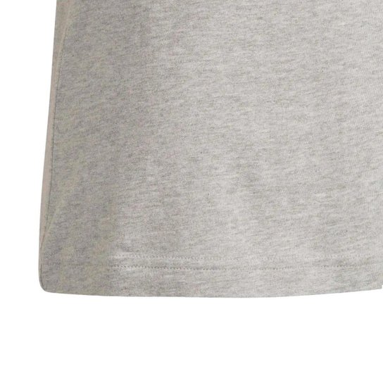 Camiseta Adidas Logo Linear Feminino Cinza